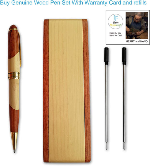 Wooden Ballpoint Pen Gift Set